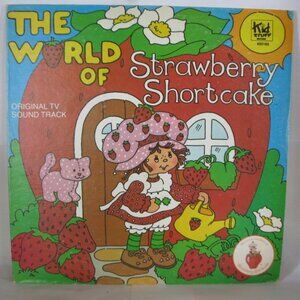 1980 The World of Strawberry Shortcake - 12" LP Record - Kid Stuff #KSS-165